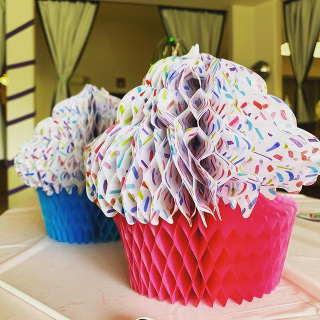 Paper Cup Cake Decorative