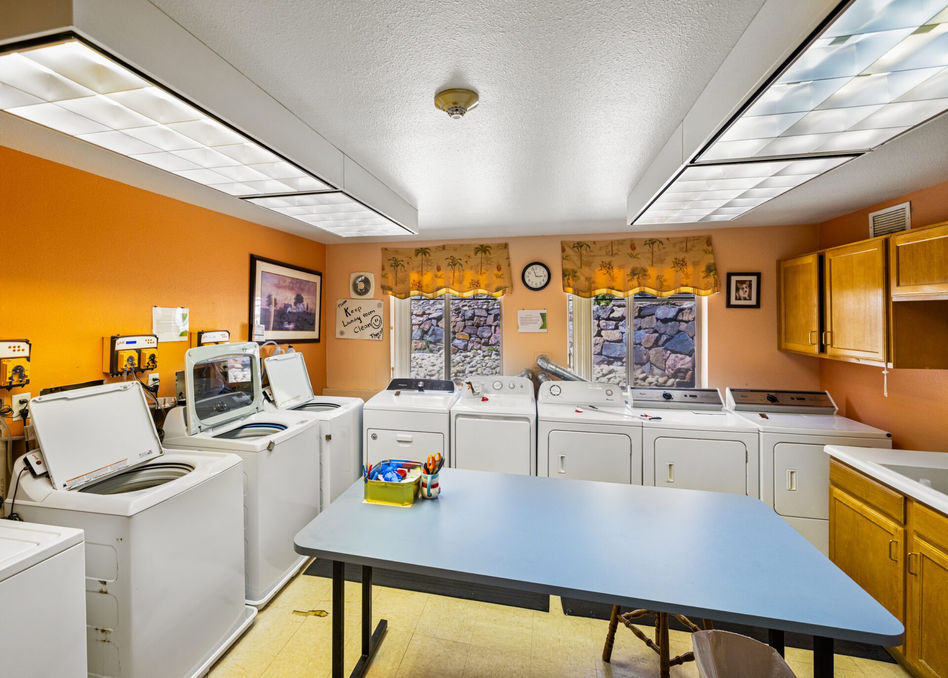 Modern Kitchen Equipped With Stainless Steel Appliances