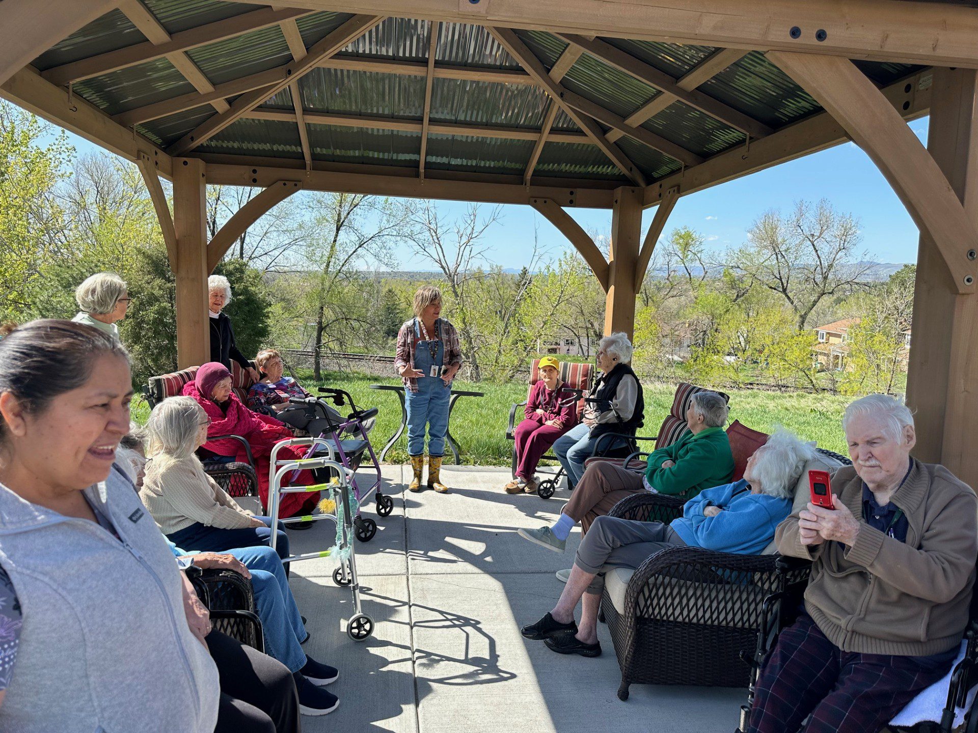 Staff Member Leading A Storytelling Session